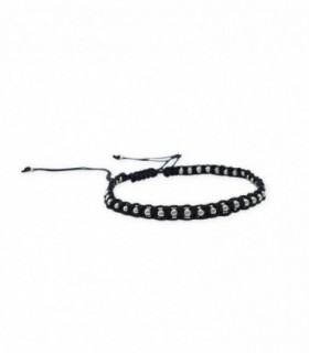 Pulsera amistad hilo y acero 23APU05