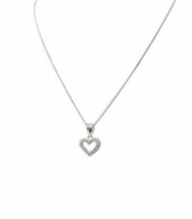 Corazón de plata SET0030