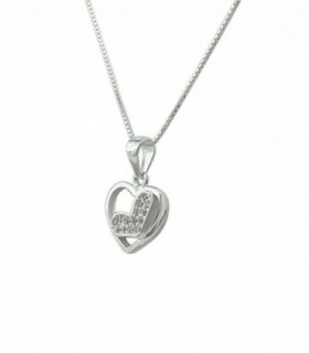 Corazón de plata SET0029