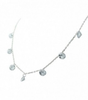 Choker plata y cubic SCC0043