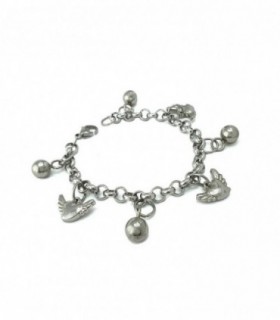 Pulsera corazon alas VPARD