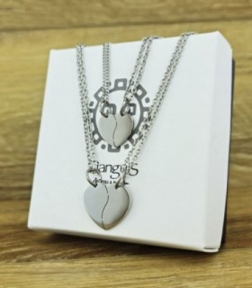 Corazon de partir personalizado acero