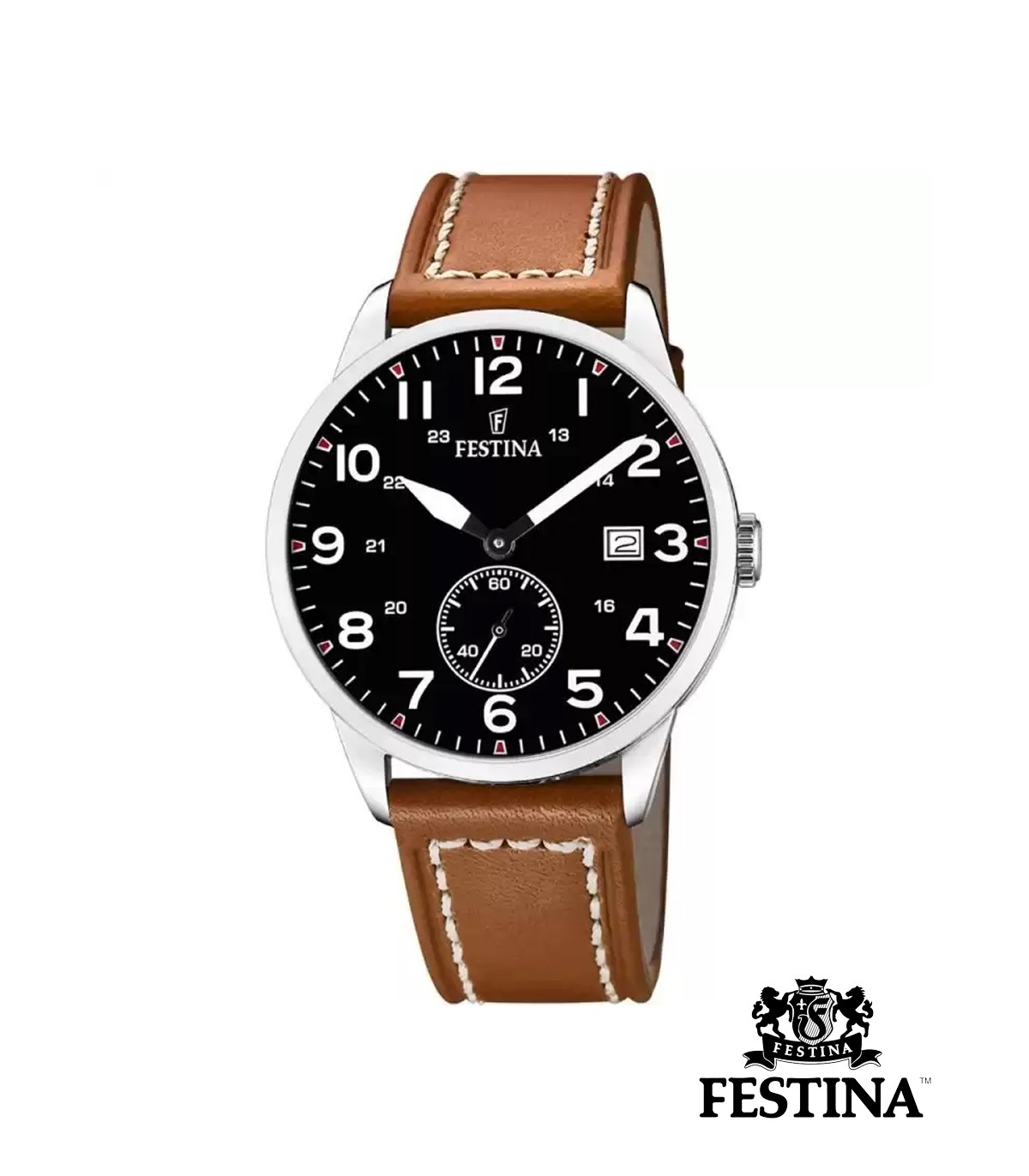 Reloj festina hombre malla de cuero new arrivals