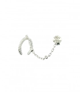 CUFF C/CADENA PLATA SYA6582