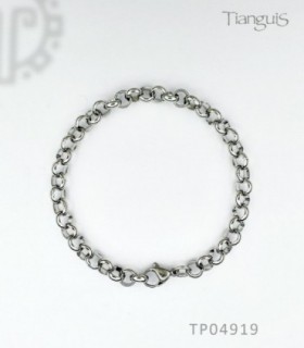 Pulsera de acero. Rolo TP04919