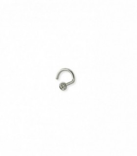 PIERCING PARA NARIZ RULO CON STRASS