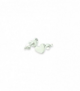 Aros de plata corazón APA0029